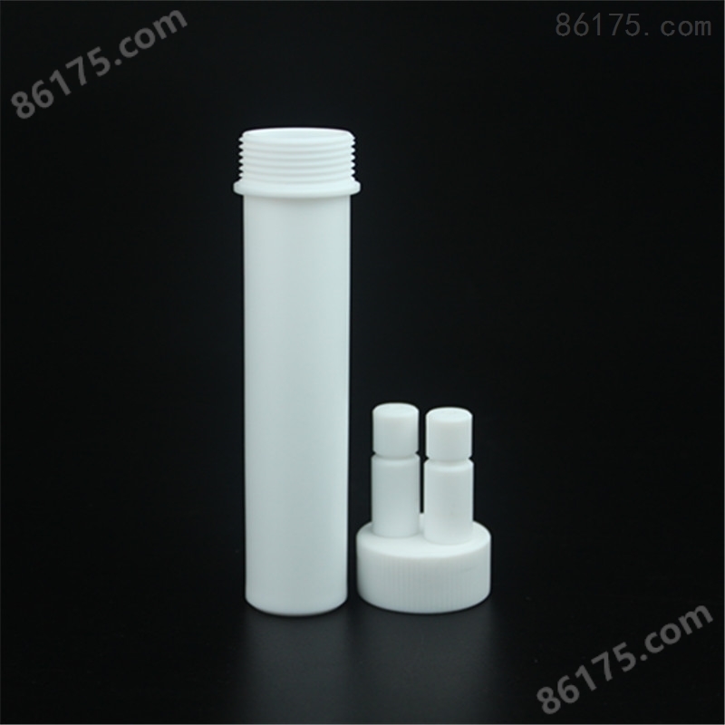 特氟龙PFA蒸馏瓶吸收瓶60ml接1/8英寸透明管
